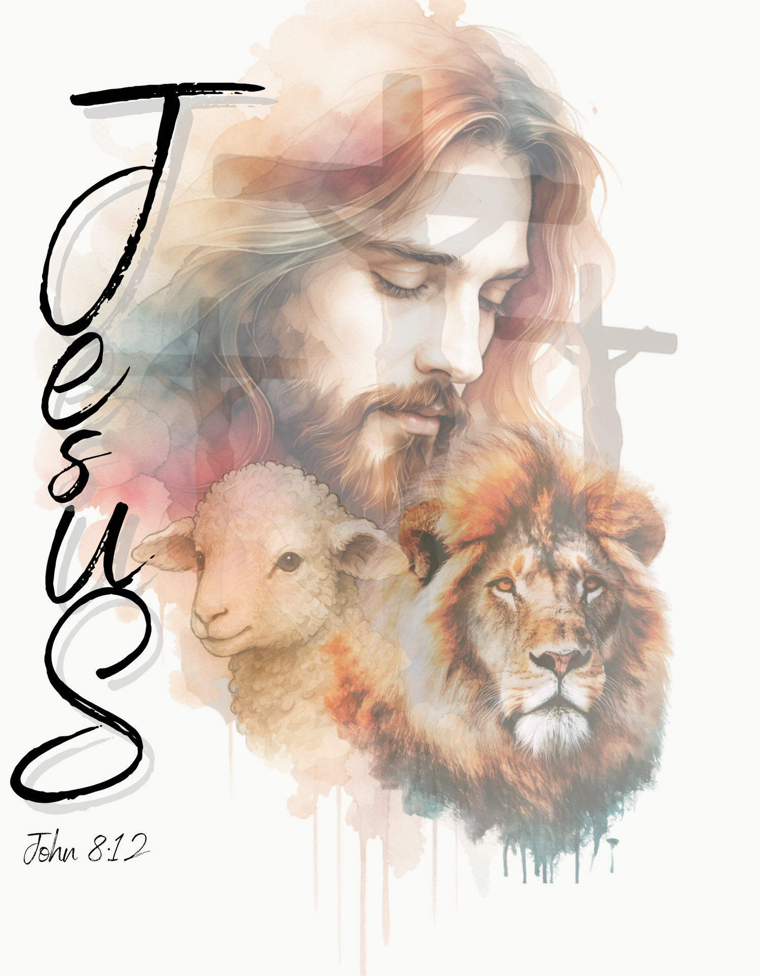 John 8:12 "I am the Light of the World" faith inspired collection