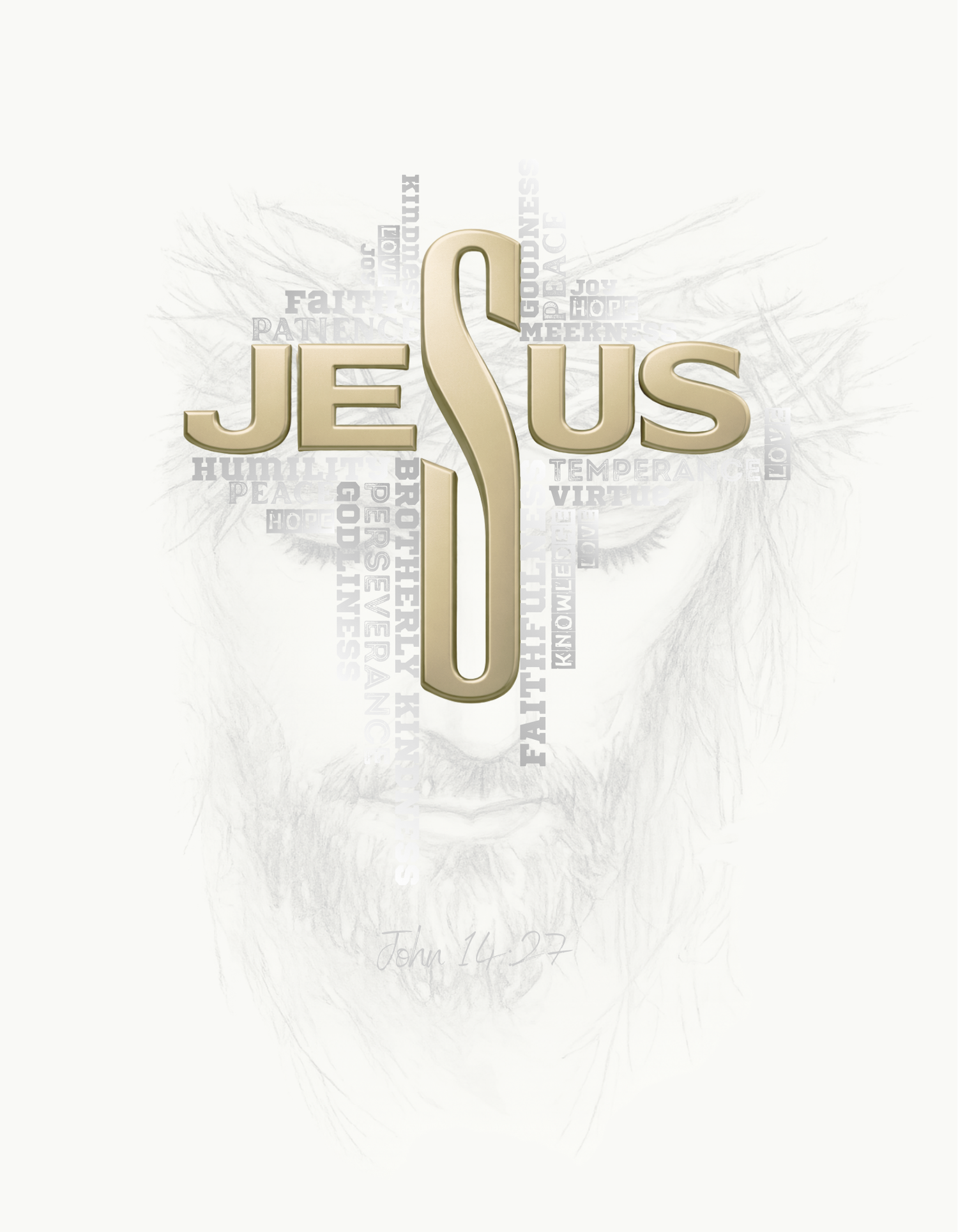 John 14:27 My peace I give to you faith inspired collection